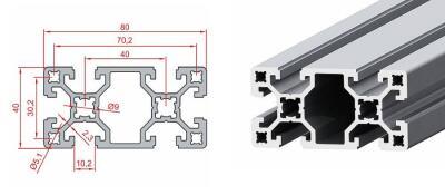 40X80 Sigma Profil 10 Kanal Ağır Tip - 