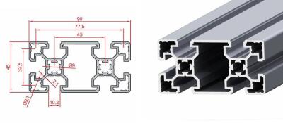 45x90 Sigma Profil 10 Kanal Ultra Hafif Tip - 