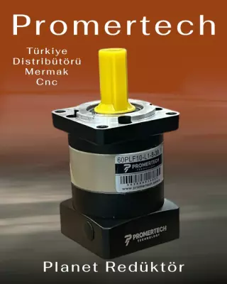 60PLF10 Planet Redüktör 1/10 Nema23 - 5