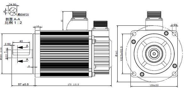 Planet Redüktör 90Pf10K-130Sy - 4