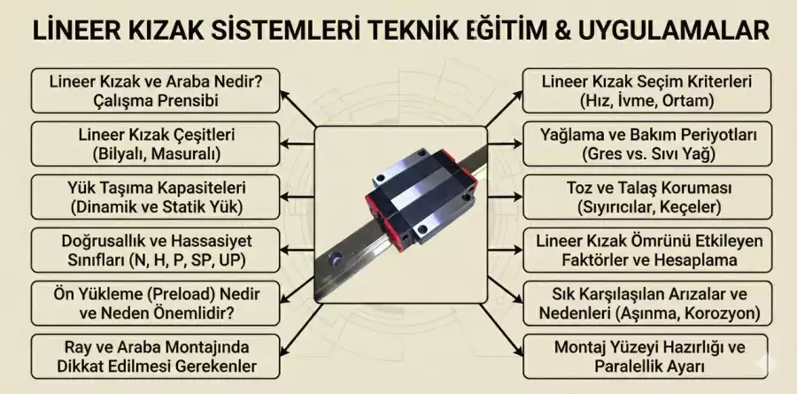 Lineer Kızak Seçiminde Yapılan Mühendislik Hataları