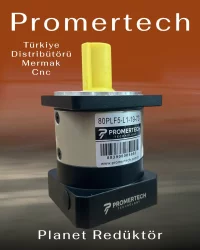 80PLF5 Planet Redüktör 1/5 - Promertech (1)