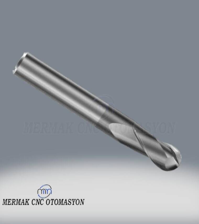 Ø10 Mm X 22 3D İşleme Karbür Freze Cnc Uçları - Cnc Router Bıçakları