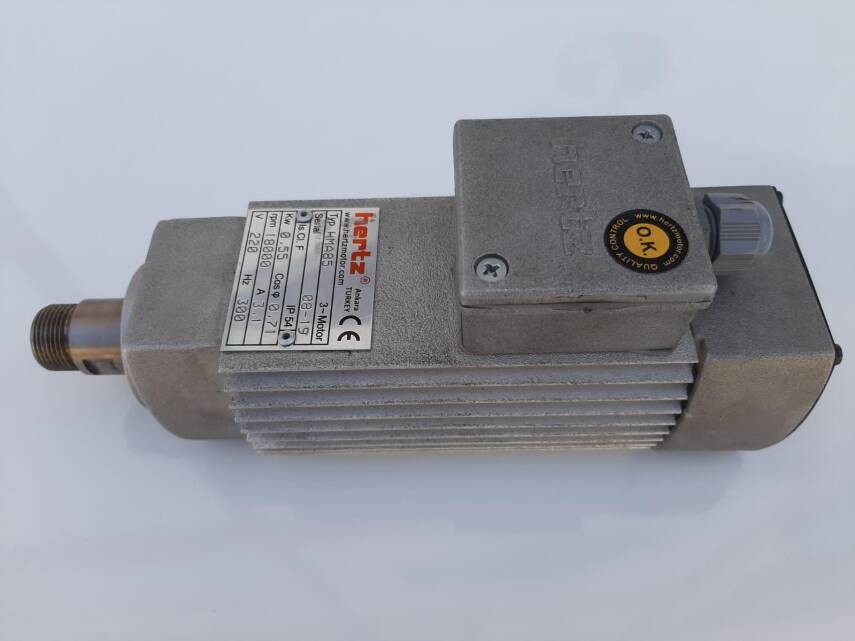 0.55 Kw Hertz Spindle Motor Er16 18000 Devir 220 - 3