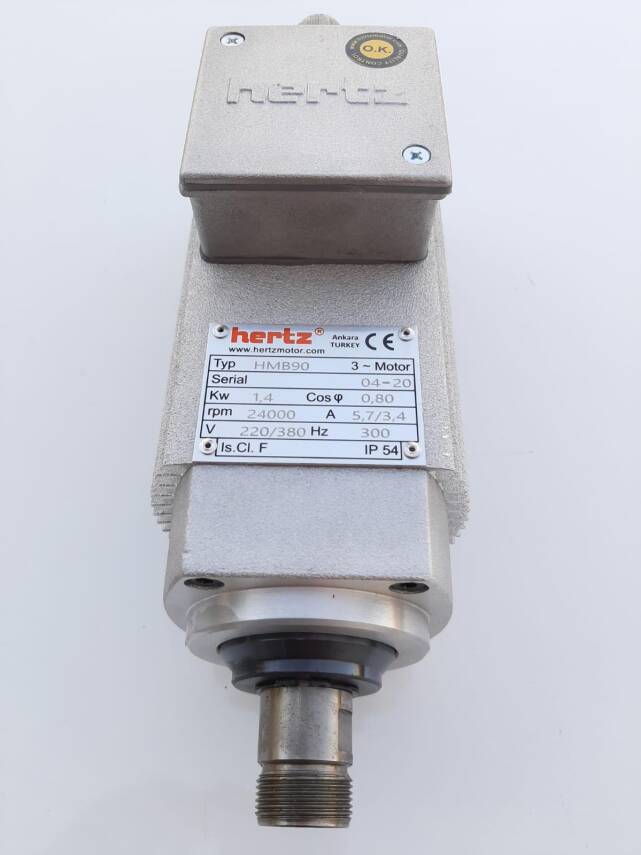 1.4 Kw Hertz Spindle Motor Er 20 24000 Devir - 2