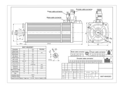 1 Kw Firenli Servo Motor Seti 80ST-M04025Z1 T3L-L20F-RABN - 3