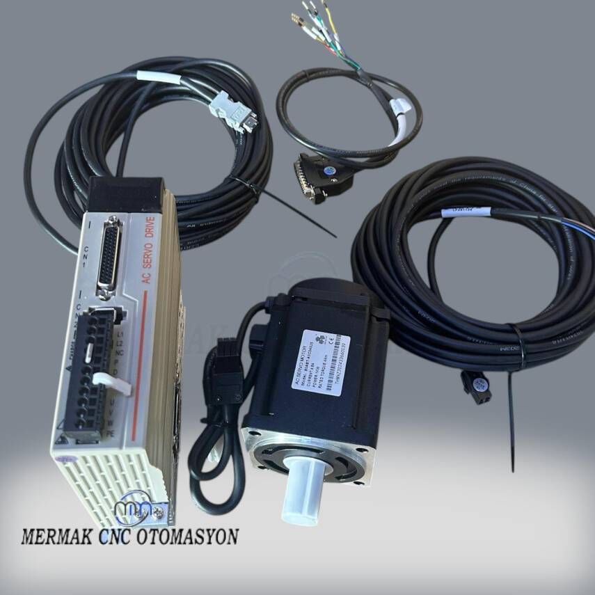 1KW Servo Motor Seti 80AST-A1C04025 T3D-L20A-RABF - 7