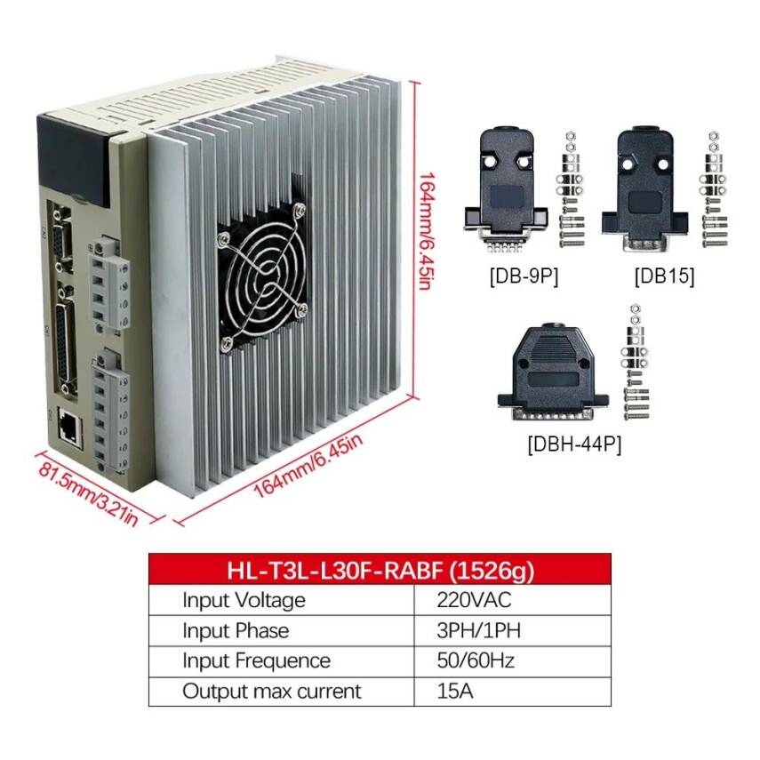 2 Kw Servo Motor Seti 130ST-M07725 T3L-L30F-RABF - 2