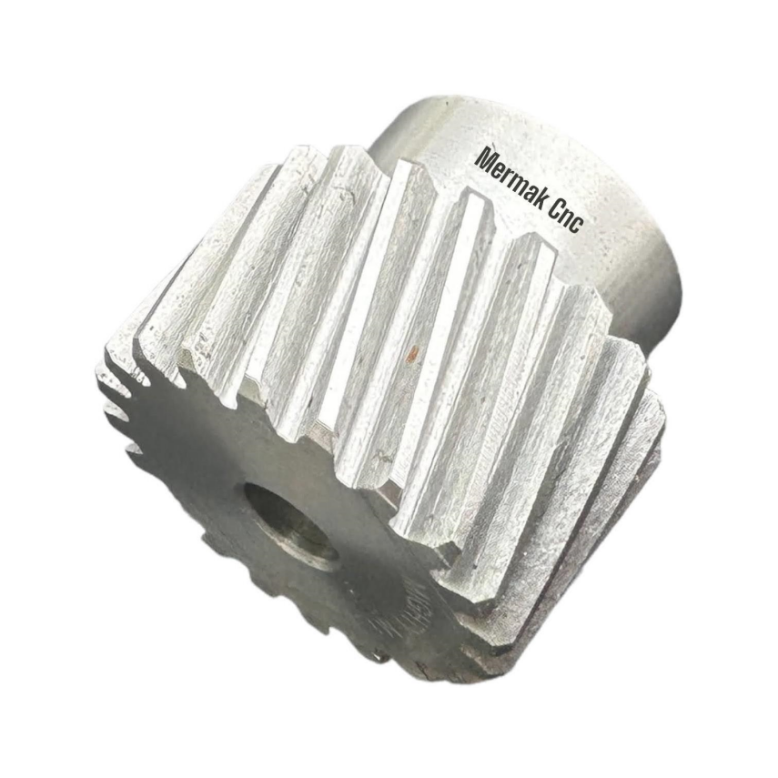 2 Modül Z22 Helis Pinyon Dişli 11.6 Mm - 5