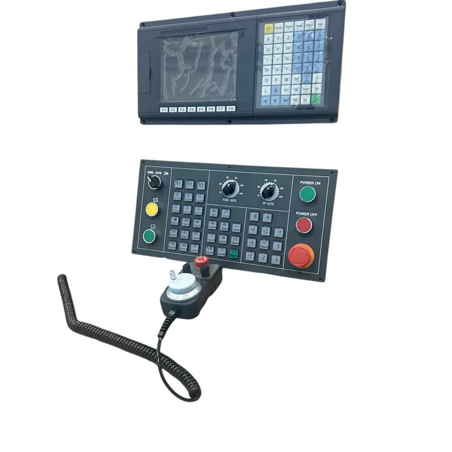 3 Eksen Cnc Freze Kontrol Ünitesi Paneli + Tuş Takımı + El Çarkı Seti - 1