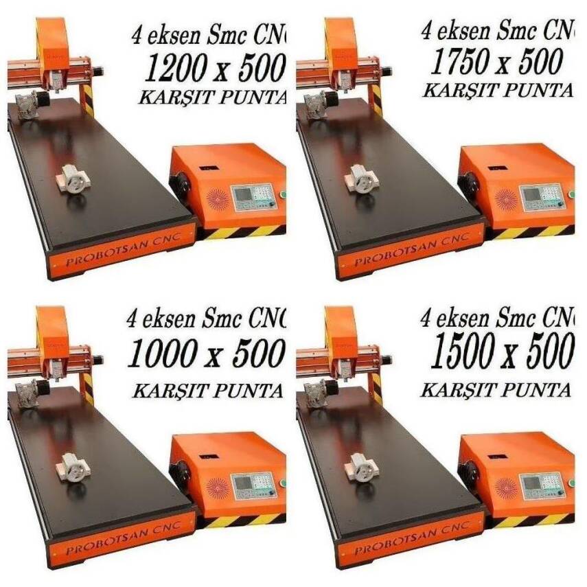 3 Eksen T-Rex 1000 Mini Cnc Freze - 3