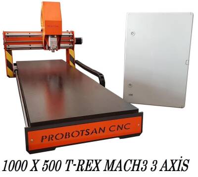 3 Eksen T-Rex 1000 Mini Cnc Freze - 1