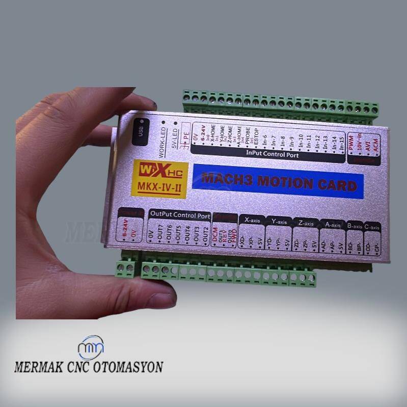 3 Eksen Usb Mach3 Kontrol Kartı 2000 Khz - 1
