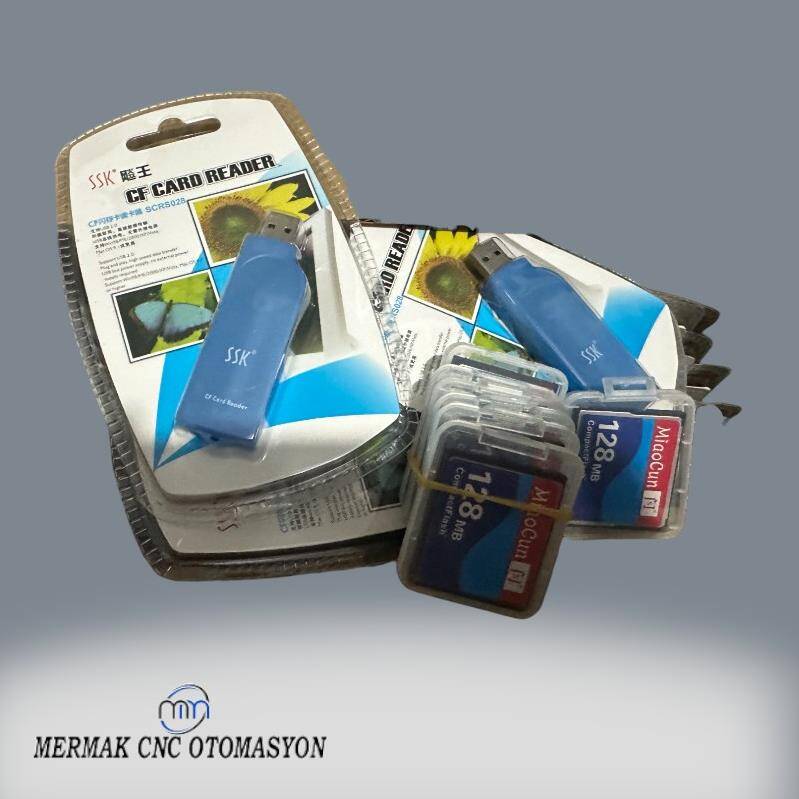 3 Parçalı Takım BLKE CF Kart + CF Adaptör + Kart Okuyucu (Kompakt Flash Kart) - 1