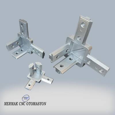 30X30 K8 3 Köşe Bağlantı Elemanı - 1