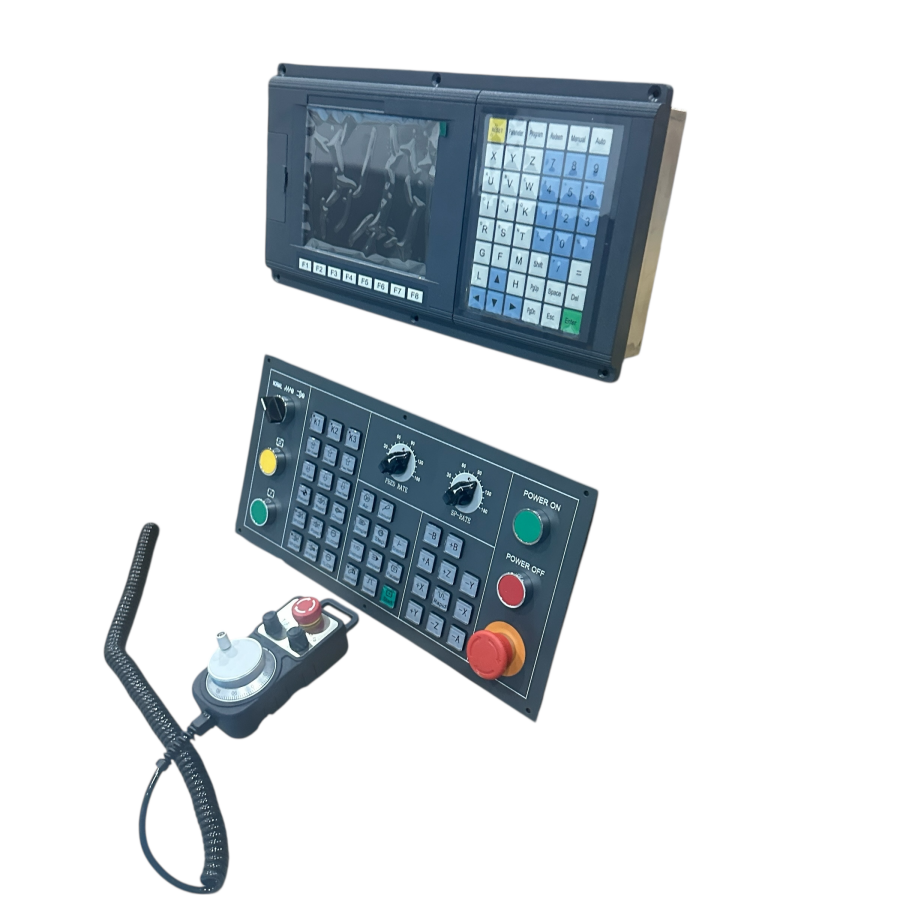 4 Eksen Cnc Freze Kontrol Ünitesi Paneli + Tuş Takımı + El Çarkı Seti - 1