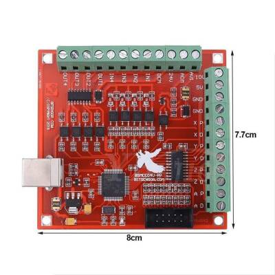 4 Eksen Cnc Usb Mach3 Kontrol Kartı 100 KHZ - 2