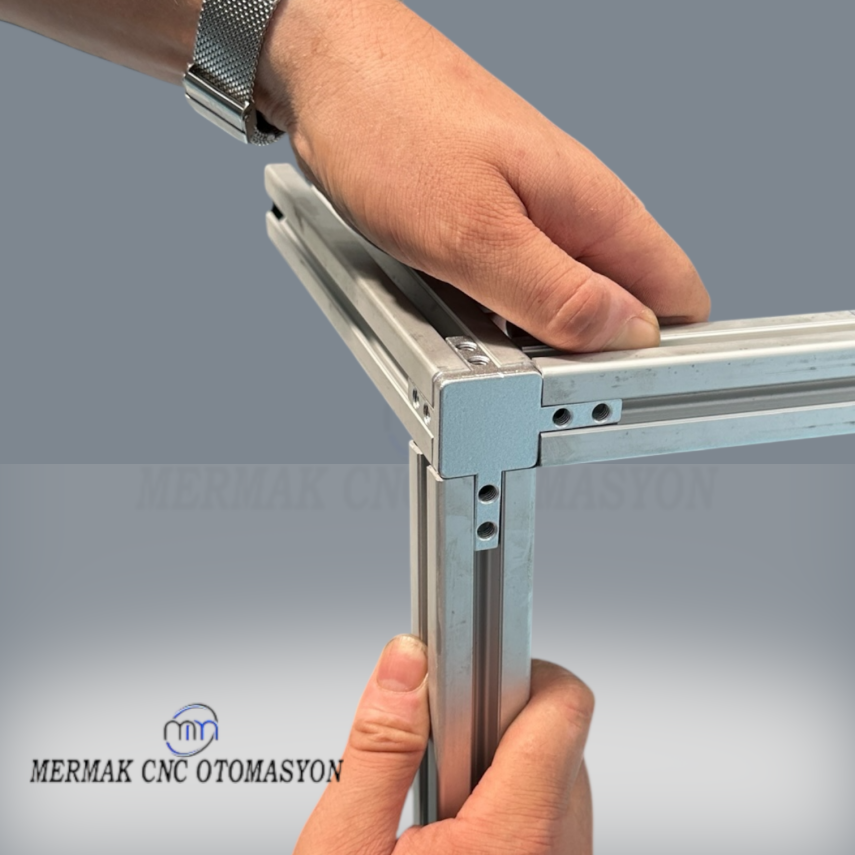 40X40 K8 3 Köşe Bağlantı Elemanı - 6