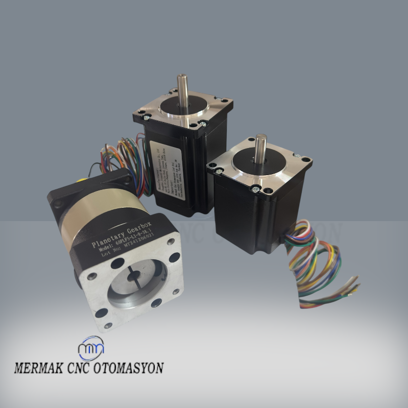 60PLF5 Planet Redüktör 1/5 Nema23 - 3