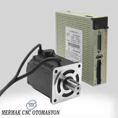 750W Servo Motor Seti 80AST-A1C02430 T3D-L20A-RABF - 1