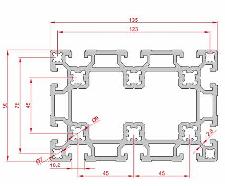 90X135 Sigma Profil 10 Kanal - 2