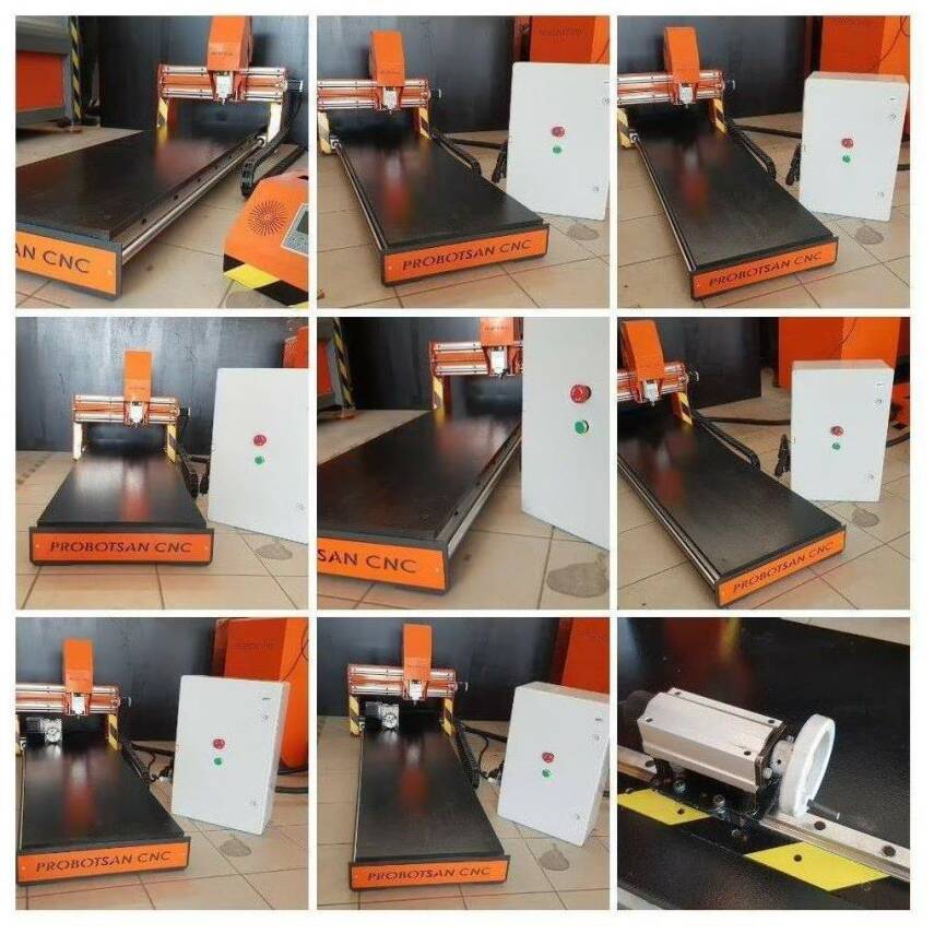 Bronz İşleme Cnc Makinesi - 5