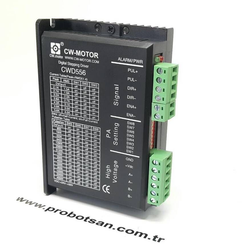 Cwd556 Step Motor Sürücüsü - Step Motor