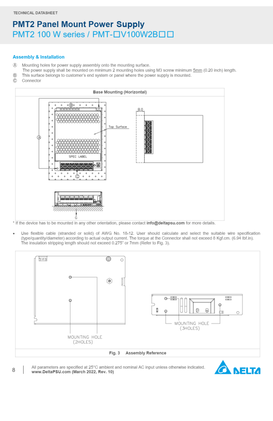 DELTA SMPS GÜÇ KAYNAGI PMT2-24V100W 4,5 AMPER - 4