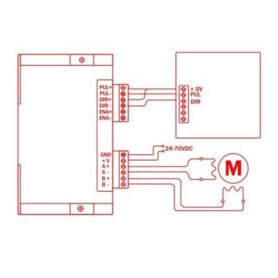 Step Motor Sürücü Dm556 - 8