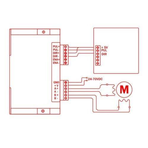 Step Motor Sürücü Dm556 - 8