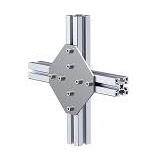 Dört Yönlü Bağlantı Sacı 30X30 K8 Çinko - 1