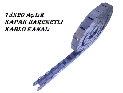Hareketli Kablo Kanalı 15X20 (İç Ölçü) - 3