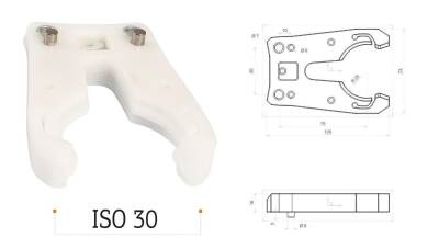 İso30 Magazin Takım Tutucu Çatal Arel-Hertz-Hsd-Gdz Uyumlu - 3