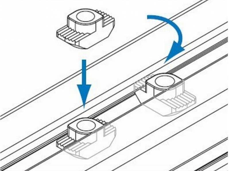 10 Kanal M6 Tırtıllı Somun (500 Adet) - 3