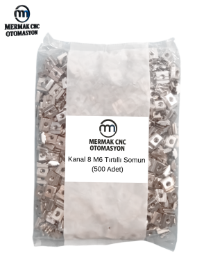 Kanal 8 M6 Tırtıllı Somun (500 Adet) - 1