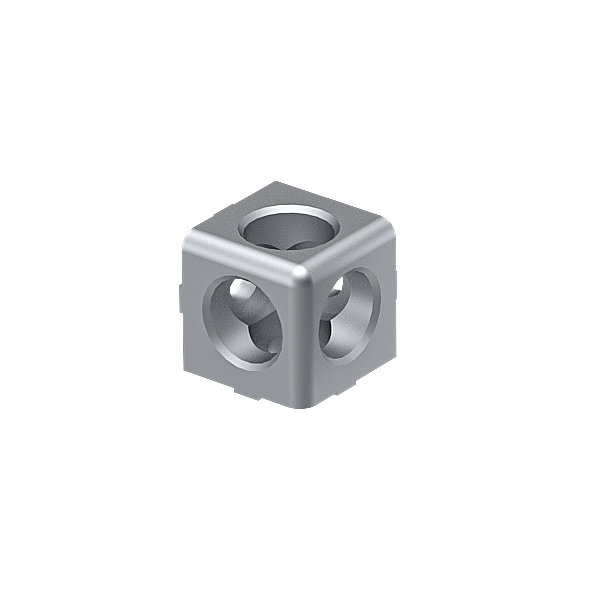 Kare Köşe Bağlantı 40X40 K10 Üç Yönlü - Sigma Profil Köşe Bağlantı