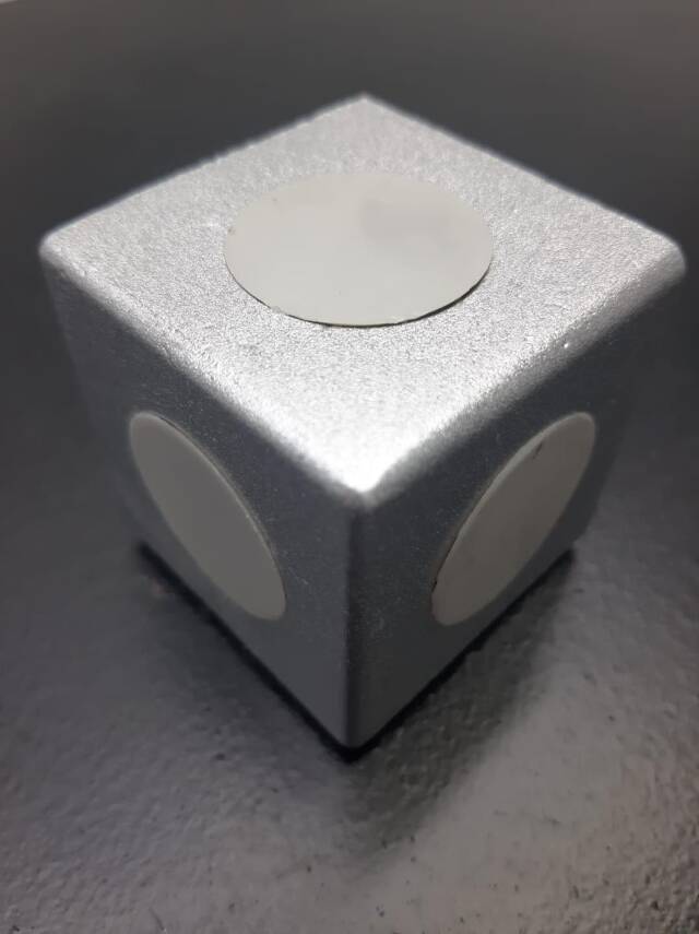 Kare Köşe Bağlantı 45X45 K10 Üç Yönlü - 3