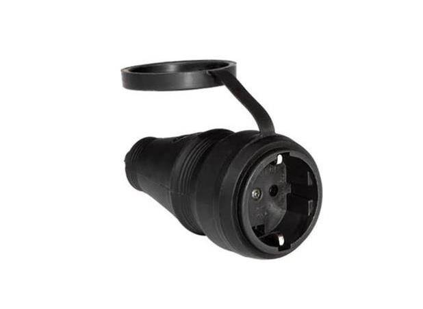 Kauçuk Topraklı Dişi Fiş 16A 220V - Diğer