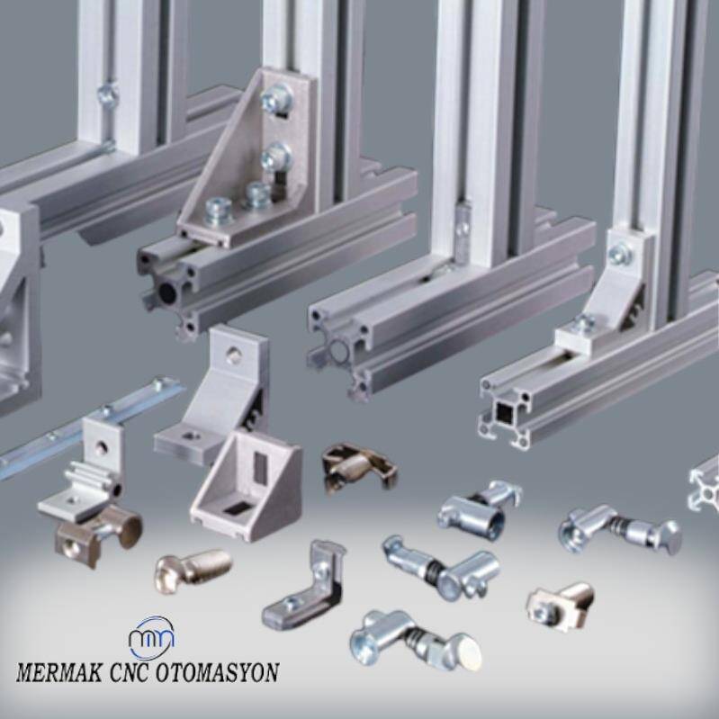 Köşe Bağlantı Dar Geçmeli 30X30 K8 - 4