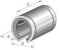 Lme 16 Uuop Lineer Rulman Yarıklı Tip - 1