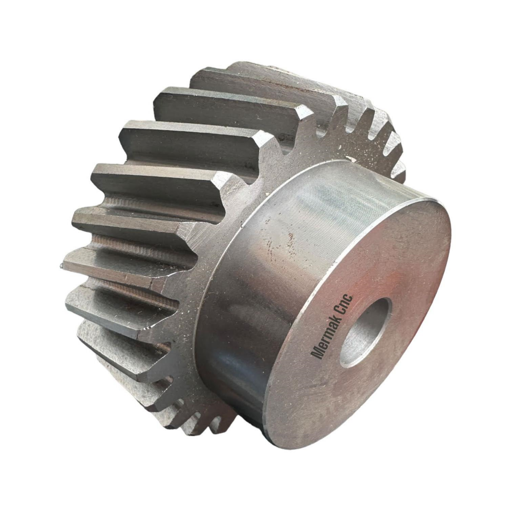 M1,5 Modül 22 Diş Helis Pinyon Dişli - 1