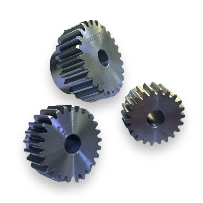 M1.5 Z25 Diş Pilot Delikli Düz Pinyon - Kremayer Dişli Pinyon