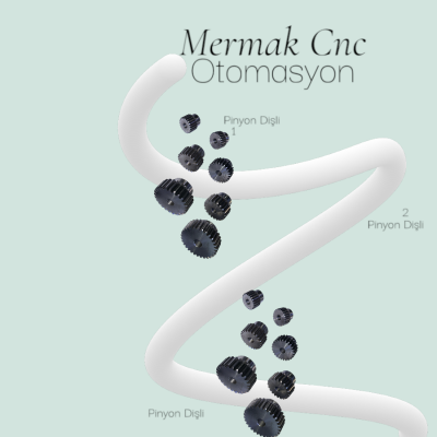 M1 Z22 Diş Pilot Delikli Düz Pinyon - 7