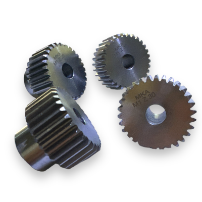 M1 Z30 Diş Pilot Delikli Düz Pinyon Dişli - 1