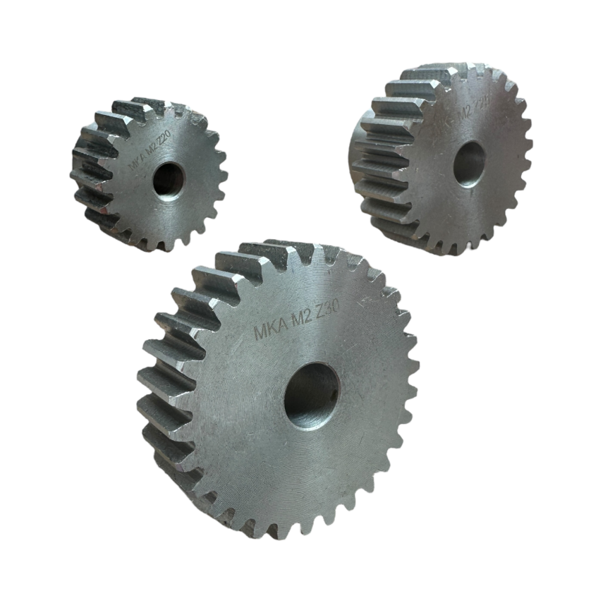 M2 Z22 Diş Pilot Delikli Düz Pinyon - 2