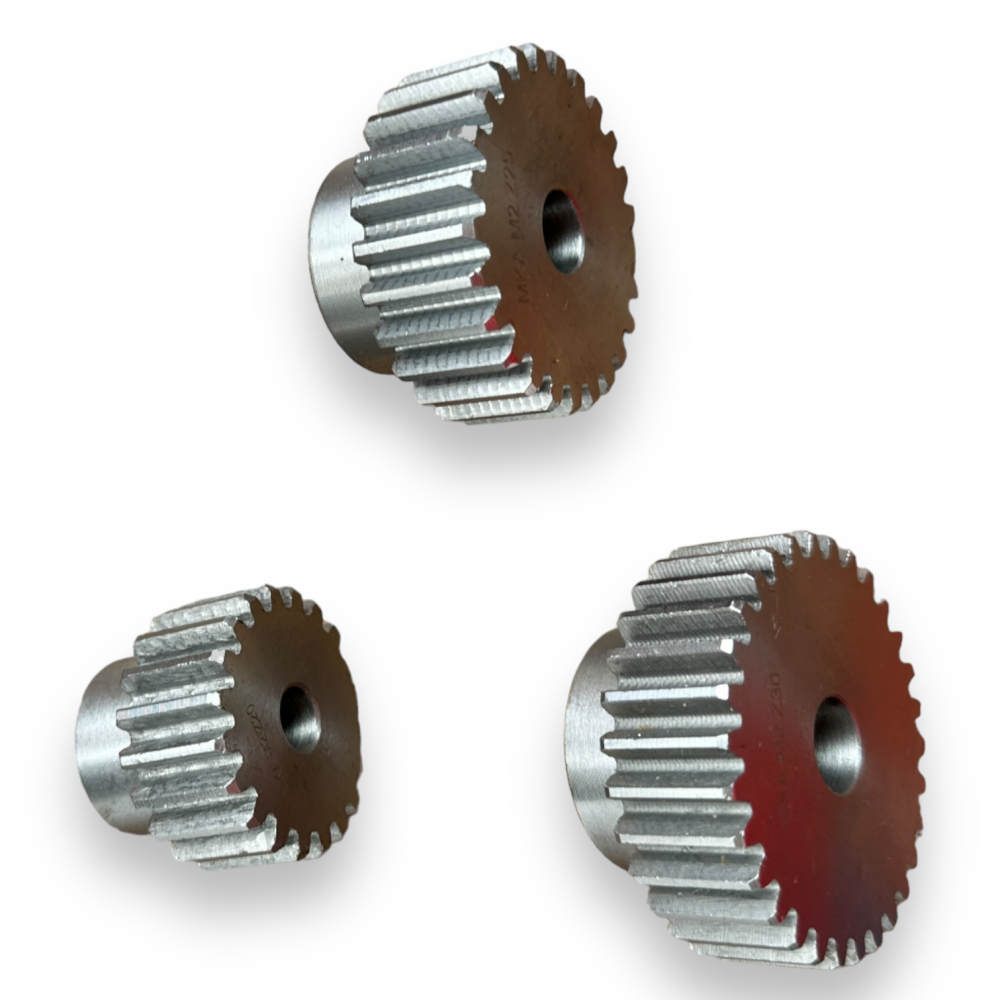 M2 Z30 Diş Pilot Delikli Düz Pinyon - 3