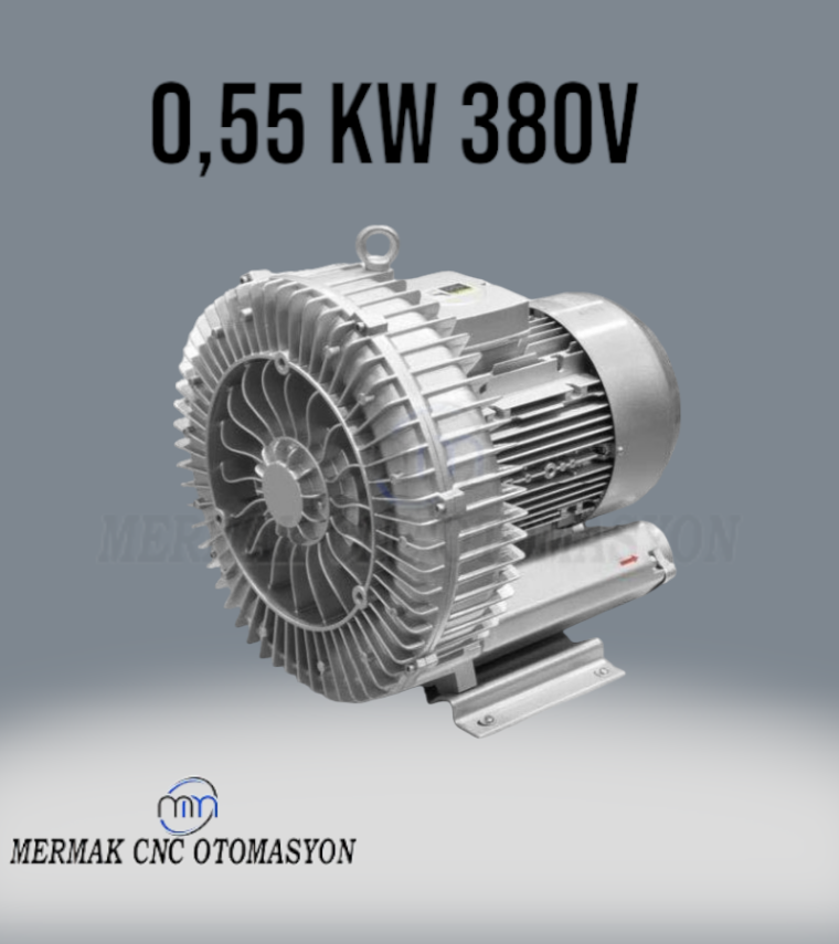 Motor Vakum Motoru 0,55 Kw 100 M3/h - Vakum Pompası