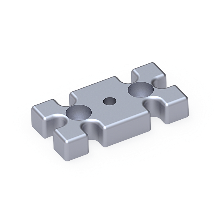 Pabuç Bağlantı Parçası 45X90 M16 - Probotsan Cnc Makine A.ş