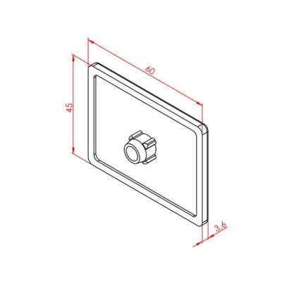 Profil Kapağı 45X60 - 2