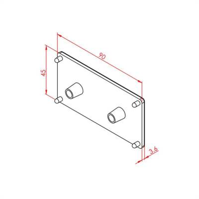 Profil Kapağı 45X90 - 2